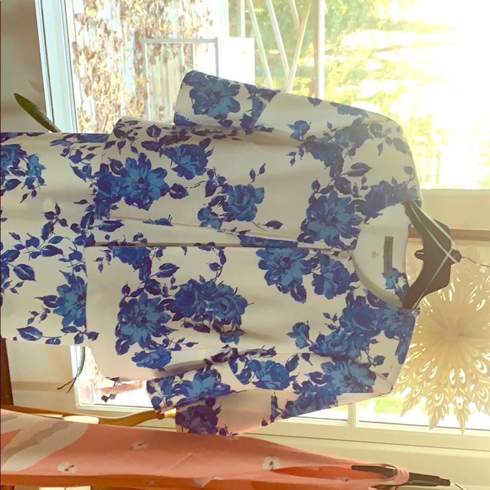 Floral print shift with jacket. Never worn.